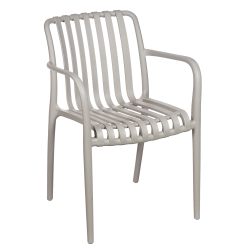 Πολυθρόνα PP Ανοιχτό Γκρι 54,5Χ41Χ81 εκ