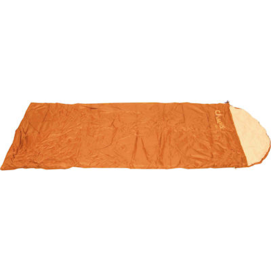 Campus Sleeping Bag Μονό Καλοκαιρινό Fox 220X75εκ. 200γρ ΠΟΡΤΟΚΑΛΙ