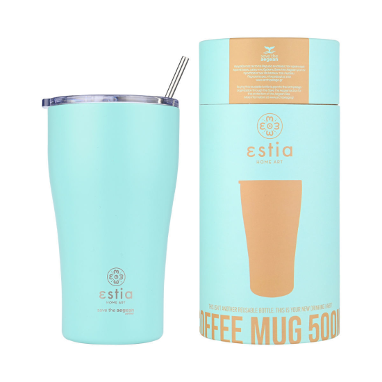 ΘΕΡΜΟΣ COFFEE MUG SAVE THE AEGEAN 500ml BERMUDA GREEN