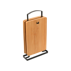 ΣΕΤ ΕΠΙΦΑΝΕΙΕΣ ΚΟΠΗΣ BAMBOO ESSENTIALS 5 ΤΕΜ ΜΕ ΒΑΣΗ ΜΕΤΑΛΛΙΚΗ
