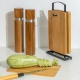 ΣΕΤ ΕΠΙΦΑΝΕΙΕΣ ΚΟΠΗΣ BAMBOO ESSENTIALS 5 ΤΕΜ ΜΕ ΒΑΣΗ ΜΕΤΑΛΛΙΚΗ