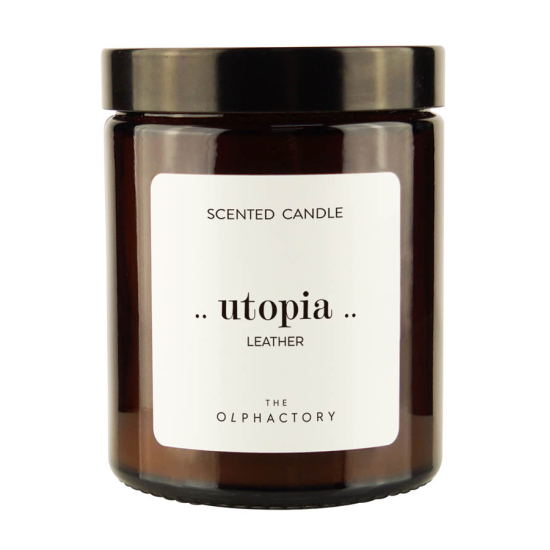 Κερί THE CRAFT OLPHACTORY Scented Candle 135gr (Leather)