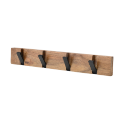 ΚΡΕΜΑΣΤΡΑ ΤΟΙΧΟΥ ΞΥΛΙΝΗ 4 ΘΕΣΕΩΝ 40x5.5x1.8cm ΜΕ ΑΝΑΔΙΠΛΟΥΜΕΝΟΥΣ ΓΑΝΤΖΟΥΣ