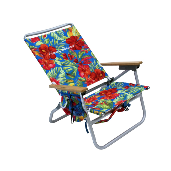 Tommy Bahama ΚΑΡΕΚΛΑ ΠΑΡΑΛΙΑΣ- 32cm ΥΨΟΣ ΚΑΘΙΣΜΑΤΟΣ- ΑΛΟΥΜ. 4Θ. POLYESTER 600D