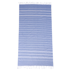 ΠΕΤΣΕΤΑ ΘΑΛΑΣΣΗΣ PESTEMAL NAVY STRIPES 80x170cm ΜΠΛΕ