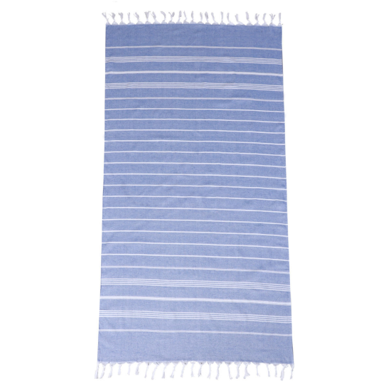 ΠΕΤΣΕΤΑ ΘΑΛΑΣΣΗΣ PESTEMAL NAVY STRIPES 80x170cm ΜΠΛΕ