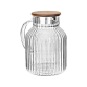 ΚΑΝΑΤΑ ΓΥΑΛΙΝΗ ALLURE 1300ml ΜΕ ΞΥΛΙΝΟ ΚΑΠΑΚΙ