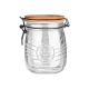 ΔΟΧΕΙΟ ΑΠΟΘΗΚΕΥΣΗΣ ALLURE ΓΥΑΛΙΝΟ 750ml ΜΕ ΚΛΙΠ ΚΑΠΑΚΙ