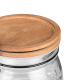 ΔΟΧΕΙΟ ΑΠΟΘΗΚΕΥΣΗΣ ALLURE ΓΥΑΛΙΝΟ 750ml ΜΕ ΚΛΙΠ ΚΑΠΑΚΙ
