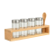 ΔΟΧΕΙΑ ΜΠΑΧΑΡΙΚΩΝ BAMBOO ESSENTIALS ΓΥΑΛΙΝΑ ΣΕΤ 4Τ. ΜΕΤ.ΚΑΠΑΚΙ & ΒΑΣΗ BAMBOO ΜΕ ΚΟΥΤΑΛΙ