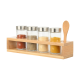 ΔΟΧΕΙΑ ΜΠΑΧΑΡΙΚΩΝ BAMBOO ESSENTIALS ΓΥΑΛΙΝΑ ΣΕΤ 4Τ. ΜΕΤ.ΚΑΠΑΚΙ & ΒΑΣΗ BAMBOO ΜΕ ΚΟΥΤΑΛΙ