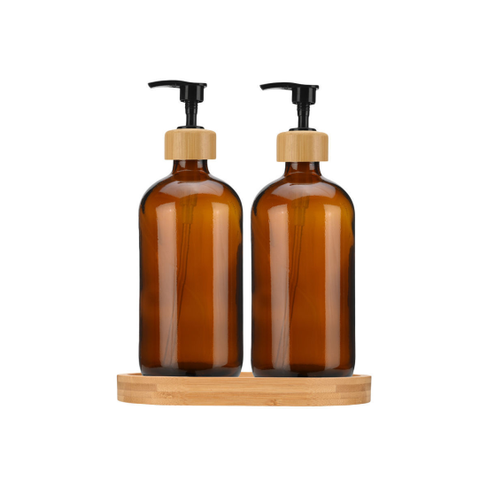 ΑΝΤΛΙΕΣ ΣΑΠΟΥΝΙΟΥ BAMBOO ESSENTIALS ΓΥΑΛΙΝΕΣ 500ml ΣΕΤ 3 ΤΕΜ. ΜΕ ΔΙΣΚΟ ΒΑΜΒΟΟ