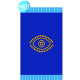 ΠΕΤΣΕΤΑ ΘΑΛΑΣΣΗΣ BLUE EYE 86*160 578gr ΠΡ.ΑΙΓΥΠΤΟΣ