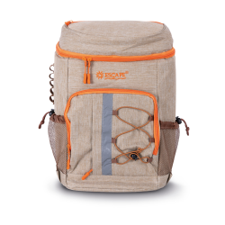 ΙΣΟΘΕΡΜΙΚΗ ΤΣΑΝΤΑ 21L BACKPACK CANVAS ΑΜΜΟΥ ΠΟΡΤΟΚΑΛΙ