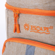 ΙΣΟΘΕΡΜΙΚΗ ΤΣΑΝΤΑ 21L BACKPACK CANVAS ΑΜΜΟΥ ΠΟΡΤΟΚΑΛΙ