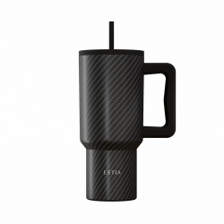 ΘΕΡΜΟΣ STRAW TUMBLER XL SAVE THE AEGEAN 900ml CARBON FIBRE
