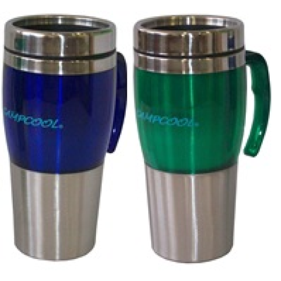 Ισοθερμική Campcool Θερμός Κούπα με Χερούλι 0.45lt