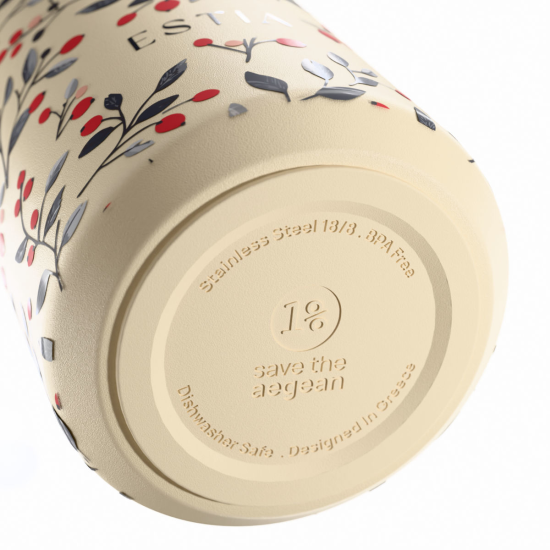ΘΕΡΜΟΣ FLOW SAVE THE AEGEAN 500ml BLOOM BEIGE