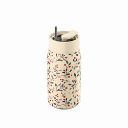 ΘΕΡΜΟΣ LENS SAVE THE AEGEAN 360ml BLOOM BEIGE
