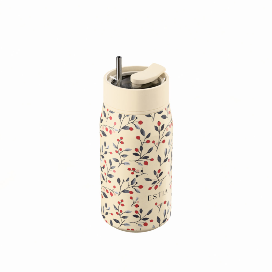 ΘΕΡΜΟΣ LENS SAVE THE AEGEAN 360ml BLOOM BEIGE