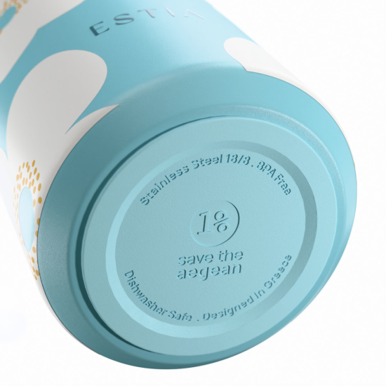 ΘΕΡΜΟΣ FLOW SAVE THE AEGEAN 500ml BLUE DAISY