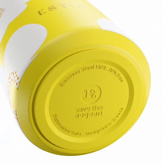 ΘΕΡΜΟΣ FLOW SAVE THE AEGEAN 500ml YELLOW DAISY