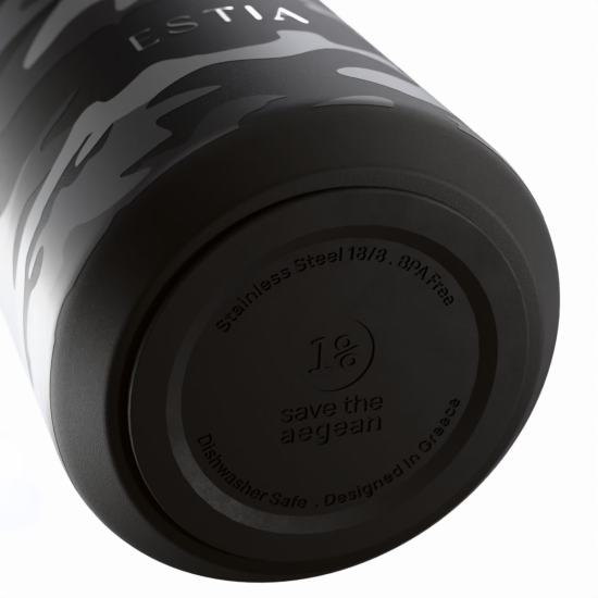 ΘΕΡΜΟΣ LENS SAVE THE AEGEAN 360ml DARK CAMO
