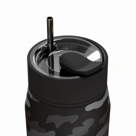ΘΕΡΜΟΣ LENS SAVE THE AEGEAN 360ml DARK CAMO