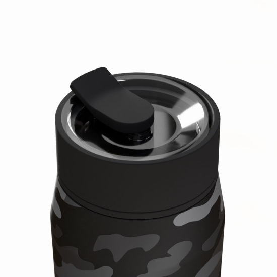 ΘΕΡΜΟΣ LENS SAVE THE AEGEAN 360ml DARK CAMO