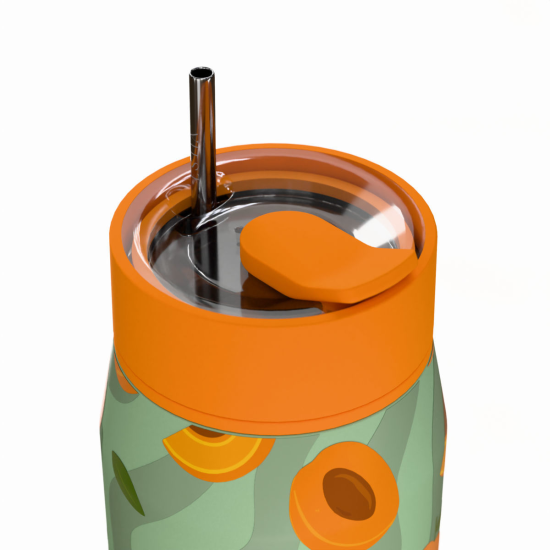 ΘΕΡΜΟΣ LENS SAVE THE AEGEAN 360ml PEACH GARDEN