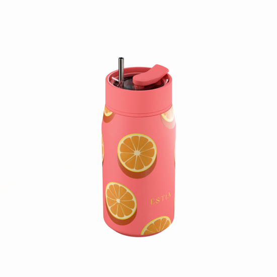 ΘΕΡΜΟΣ LENS SAVE THE AEGEAN 360ml ORANGE POP