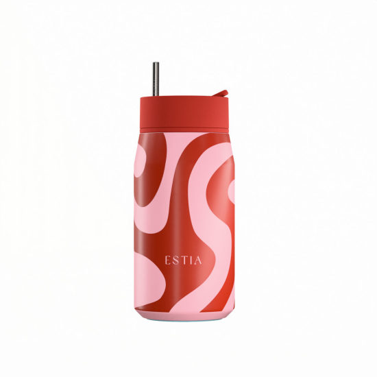 ΘΕΡΜΟΣ LENS SAVE THE AEGEAN 360ml CORAL WAVES