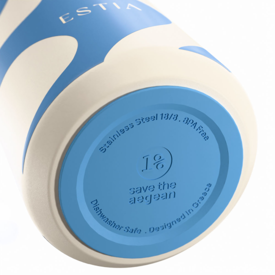 ΘΕΡΜΟΣ LENS SAVE THE AEGEAN 360ml OCEAN WAVES
