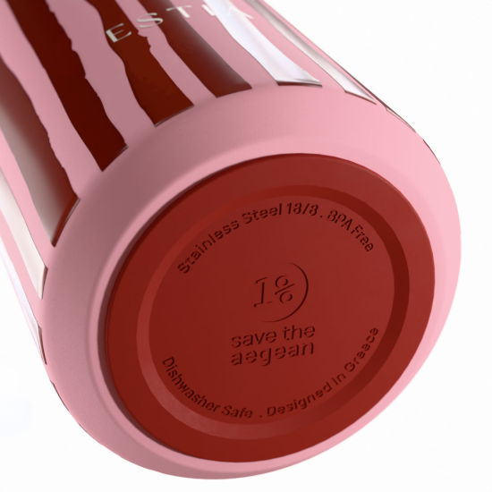 ΘΕΡΜΟΣ LENS SAVE THE AEGEAN 360ml VIVA STRIPE