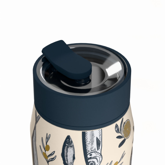 ΘΕΡΜΟΣ LENS SAVE THE AEGEAN 360ml SALT LIFE