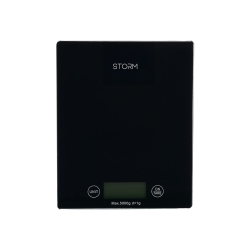 ΖΥΓΑΡΙΑ ΚΟΥΖΙΝΑΣ STORM BLACK ΨΗΦΙΑΚΗ ΜΕΓΙΣΤΟY ΒΑΡΟΥΣ 5kg