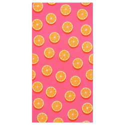 ΠΕΤΣΕΤΑ ΘΑΛΑΣΣΗΣ MICROFIBER ΜΕ ΤΣΑΝΤΑΚΙ ORANGE POP
