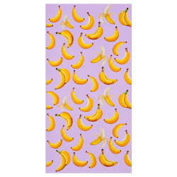 ΠΕΤΣΕΤΑ ΘΑΛΑΣΣΗΣ MICROFIBER ΜΕ ΤΣΑΝΤΑΚΙ BANANA MOOD