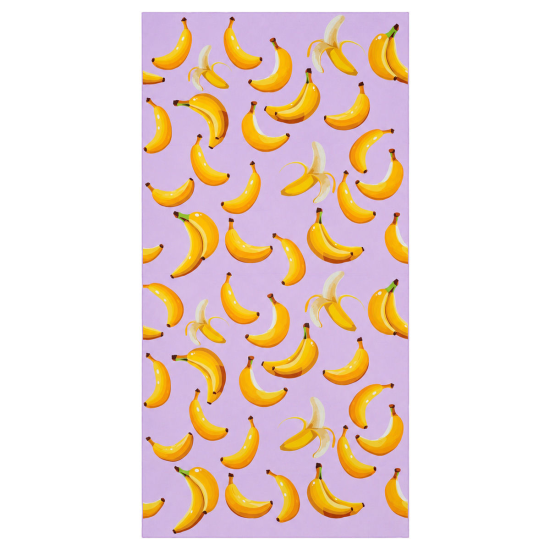 ΠΕΤΣΕΤΑ ΘΑΛΑΣΣΗΣ MICROFIBER ΜΕ ΤΣΑΝΤΑΚΙ BANANA MOOD