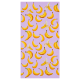 ΠΕΤΣΕΤΑ ΘΑΛΑΣΣΗΣ MICROFIBER ΜΕ ΤΣΑΝΤΑΚΙ BANANA MOOD