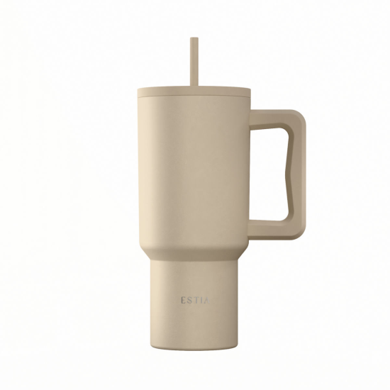 ΘΕΡΜΟΣ STRAW TUMBLER XL SAVE THE AEGEAN 900ml DUNE
