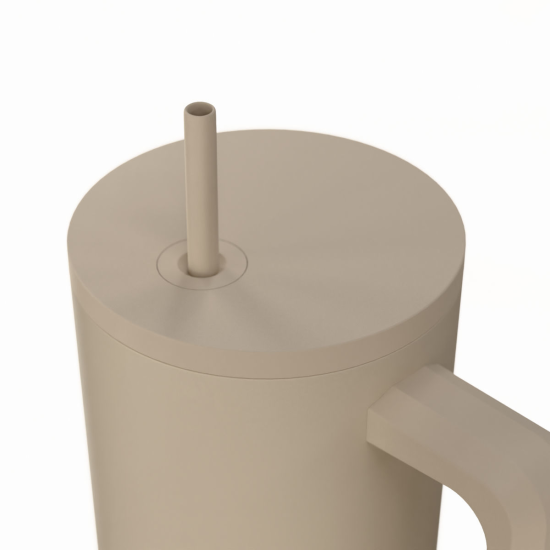 ΘΕΡΜΟΣ STRAW TUMBLER XL SAVE THE AEGEAN 900ml DUNE