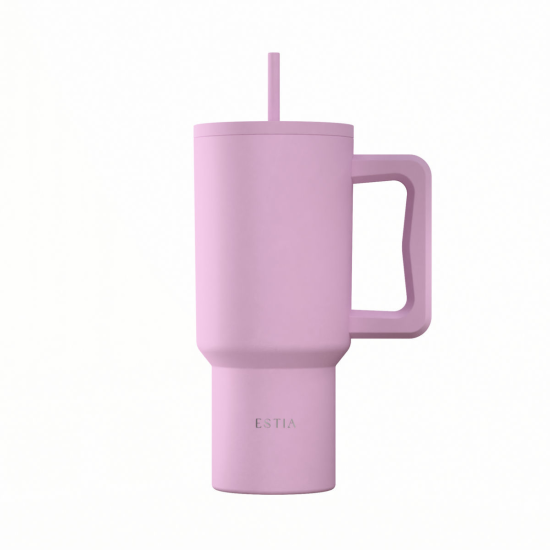 ΘΕΡΜΟΣ STRAW TUMBLER XL SAVE THE AEGEAN 900ml LAVENDER