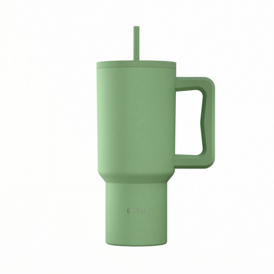 ΘΕΡΜΟΣ STRAW TUMBLER XL SAVE THE AEGEAN 900ml PINE