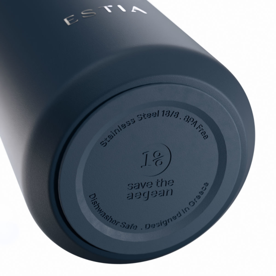 ΘΕΡΜΟΣ PULSE SAVE THE AEGEAN 800ml INDIGO