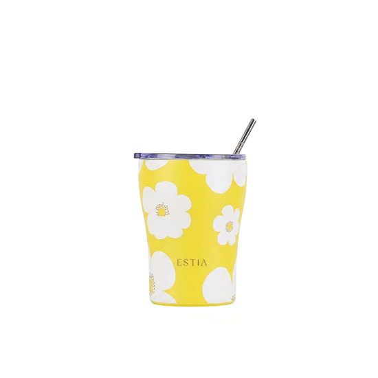 ΘΕΡΜΟΣ COFFEE MUG SAVE THE AEGEAN 350ml YELLOW DAISY
