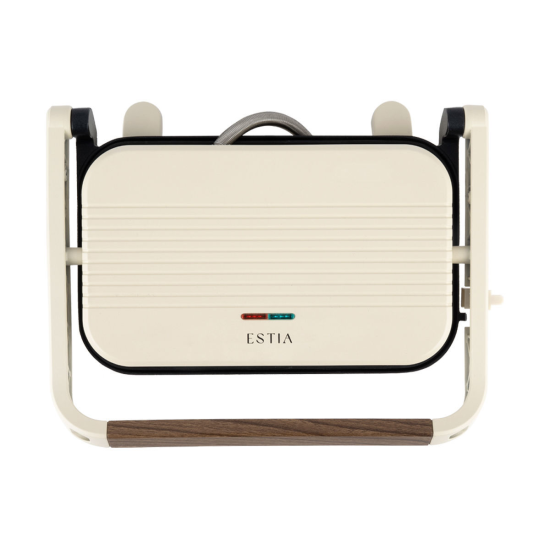 ΤΟΣΤΙΕΡΑ PURE CREAM 2 ΘΕΣΕΩΝ 1300W ΜΕ ΑΝΤΙΚΟΛΛΗΤΙΚΕΣ ΠΛΑΚΕΣ ΚΡΕΜ