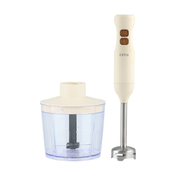 ΡΑΒΔΟΜΠΛΕΝΤΕΡ PURE CREAM 600W ΜΕ ΛΕΠΙΔΕΣ ΤΙΤΑΝΙΟΥ & ΔΟΧΕΙΟ 500ml ΚΡΕΜ
