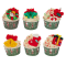 ΧΡ ΜΑΓΝΗΤΑΚΙ CUPCAKE ΜΕ ΧΡΙΣΤΟΥΓΕΝΝΙΑΤΙΚΕΣ ΦΙΓΟΥΡΕΣ Φ7,5ΕΚ