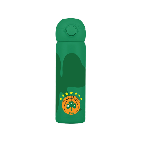 ΘΕΡΜΟΣ ΠΑΙΔΙΚΟ HANDY BOTTLE PANATHINAIKOS BC EDITION 470ml